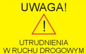 utrudnienia w ruchu