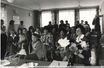 Uczestnicy pogadanki na temat srodkow chemicznych - 1976 rok