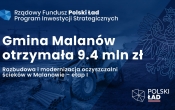 Informacja o przyznanym Gminie Malanow dofinansowaniu w ramach Polskiego Ladu