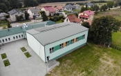 Sala w Dziadowicach z lotu ptaka