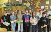 Uczniowie SP w Mailczewie podczas akcji Zdrowe Sniadanie Pudelkowe (5)