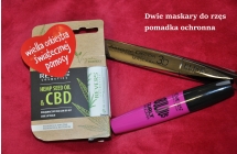 Dwie maskary do rzes i pomadka ochronna
