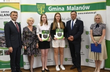 uczniowie kl.VII SP Malanow