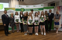 uczniowie kl.VIII SP Malanow