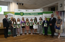 uczniowie kl. IV SP Malanow