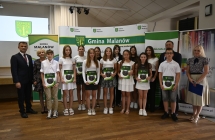 uczniowie kl.VI SP Malanow