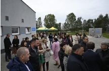 Uroczyste zakonczenie prac w oczyszczalni sciekow w Malanowie                   