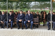 Uroczyste zakonczenie prac w oczyszczalni sciekow w Malanowie 