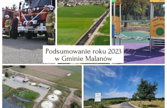 Podsumowanie roku 2023 w Gminie Malanów