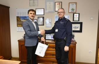 Odblaski wspomogą działania dzielnicowego