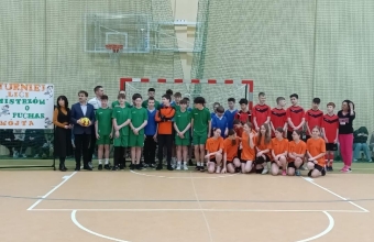 Turniej Ligi Mistrzów w Piłce Nożnej Halowej pod Patronatem Wójta Gminy Malanów