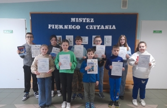 XVIII Szkolny Konkurs "Mistrz Pięknego Czytania"