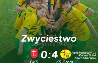 Zwycięstwo Młodzika Starszego z GKS Sompolno