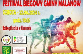 Festiwal Biegowy Gminy Malanów 2024