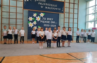 To były piękne dni … tak sześciolatki z grupy VI, VII i VIII pożegnały przedszkole