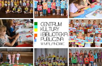 Patrzcie co zmalowaliśmy! Czyli podsumowanie wakacyjnych zajęć w CKiBP