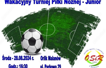 Wakacyjny Turniej Piłki Nożnej - Junior
