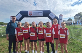 SP Malanów w Finale Wojewódzkim w Sztafetowych Biegach Przełajowych