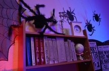 Ozdoby przygotowane na Noc Bibliotek 