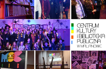 Zaczarowana Noc Bibliotek w CKiBP w Malanowie
