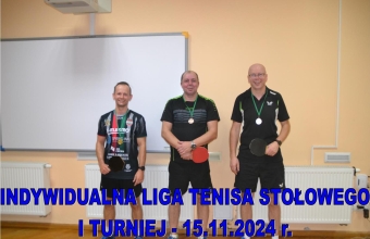 Wystartowała Indywidualna Liga Tenisa Stołowego 2024/2025