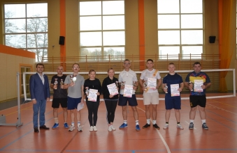 XIII Gminny Turniej Badmintona wyłonił nowych mistrzów