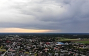 widok z lotu ptaka na malanow