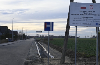 Budowa ulic: Nowej, Tęczowej i Wiosennej wraz z przebudową części ulicy Spółdzielców - zakończona!