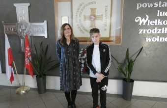 Sukces naszego ucznia w Wojewódzkim Konkursie Historycznym