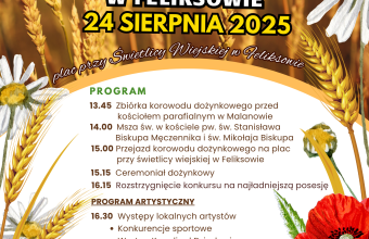 Gminno-Parafialne Dożynki - Feliksów 2025