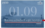 niebieska plansza z jasnymi napisami