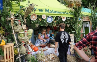 KGW Malano-Wianki na Dożynkach Powiatowych we Władysławowie