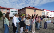 Uczniowie podczas heppeningu (1)