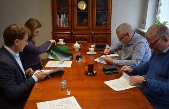 Budowa drogi w Feliksowie