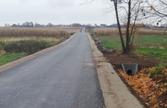 Budowa nowej drogi w sołectwie Skarżyn-Kolonia zakończona