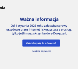 biała plansza z niebieskimi napisami