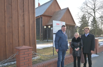 Zakończono prace przy zabytkach położonych na terenie Gminy Malanów