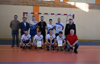 OSP Grąbków zwycięża w Gminnym Turnieju Drużyn OSP z Terenu Gminy Malanów w Halową Piłkę Nożną