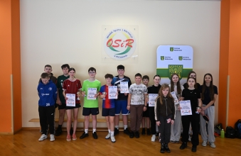 Sportowe Ferie 2026 z OSiR-em - Turniej Tenisa Stołowego