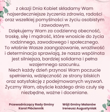 dzien kobiet zyczenia