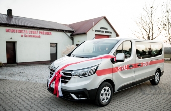 OSP Kotwasice z nowym pojazdem