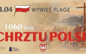 baner o święcie chrztu polski