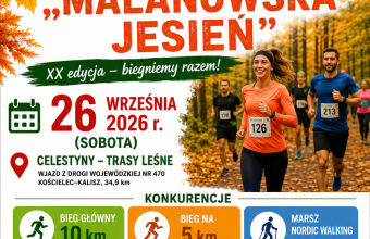 XX Biegi "Malanowska Jesień" - zapisy
