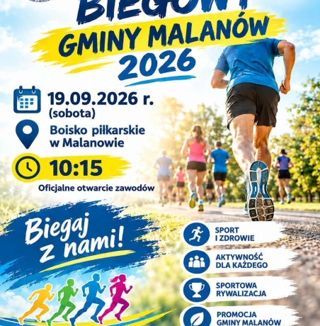 plakat festiwal biegowy 2026