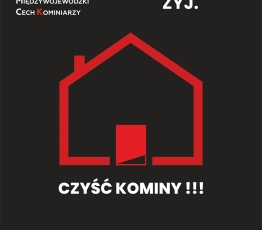 plakat w kolorze czarnym z czerwonymi napisami